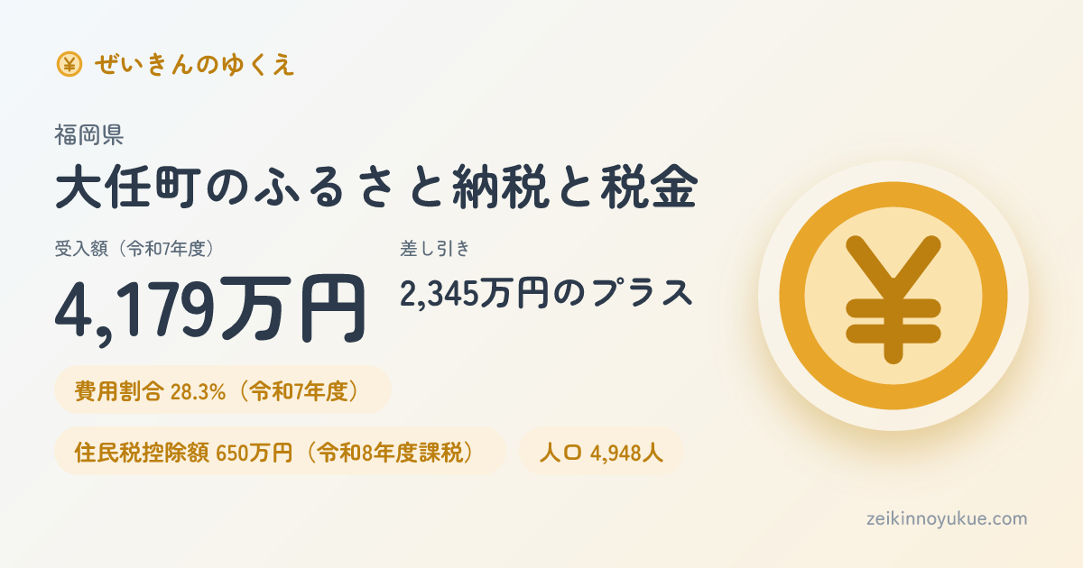 福岡県大任町のカード
